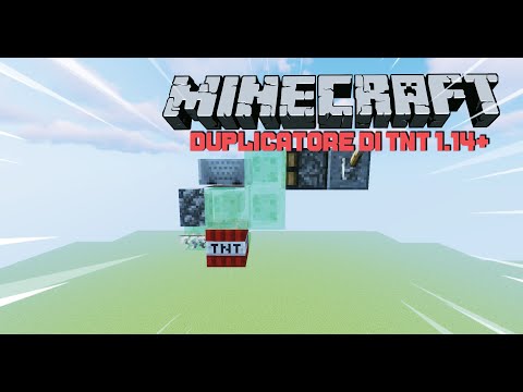 Minecraft tutorial: Come fare un duplicatore di TNT! (1.14+)