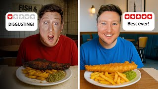 I Tried Blackpool’s BEST Rated and WORST Rated FISH & CHIPS