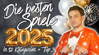 Top2025 - Steffen präsentiert seine gespielten Highlights | 12 Kategorien + 3 Top Brettspiele
