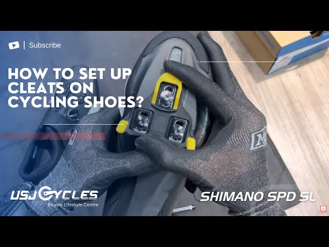 Tutorial: How to Set Up Cleats on Cycling Shoes [Shimano SPD SL]