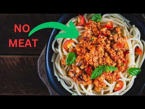 This Lentil Bolognese Recipe Will Blow Your Mind!
