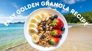 Easy Golden Granola Recipe