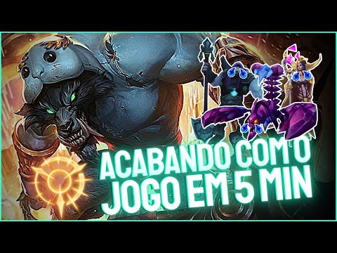 O MELHOR INVADE DA HISTÓRIA DO LOL | WARWICK X YORICK | TOP 1 WARWICK BR