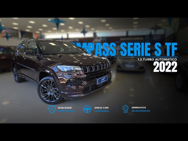 Vídeo JEEP COMPASS 1.3 T270 TURBO FLEX S AT6