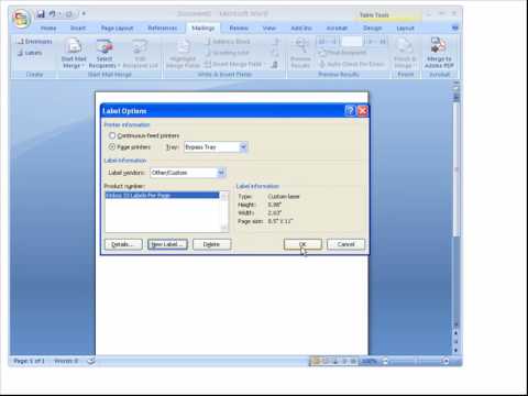 Kinkos Mail Merge