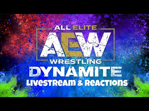 AEW Dynamite 3-30-22 Watch Along Livestream