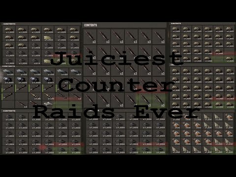 MOST LOOT EVER!! Juiciest Counter Raids (Rustafied Long Vanilla)
