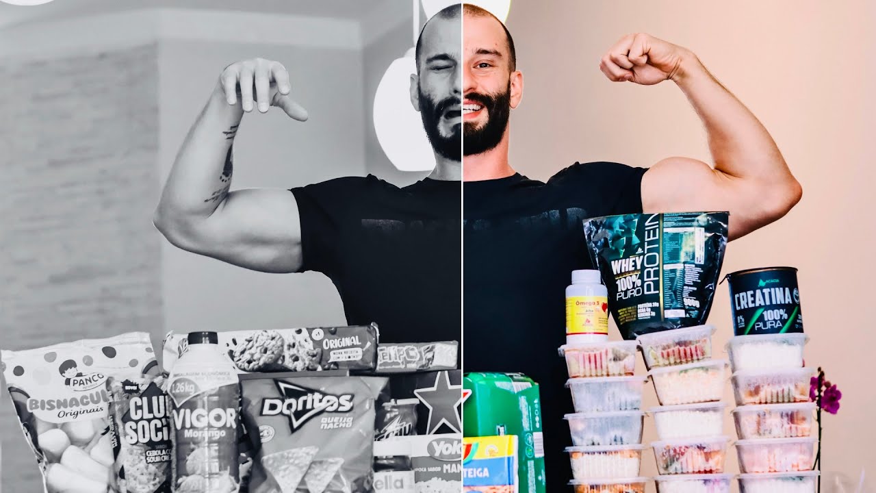 QUANTO COMER PARA CONSTRUIR MÚSCULOS E PERDER GORDURA AO MESMO TEMPO?