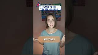 Instead of saying "You're welcome" say this... #shorts #learnenglish #english #ingles
