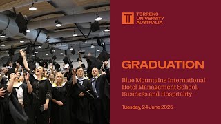 2025 Sydney Graduation for BMIHMS, Business and Hospitality