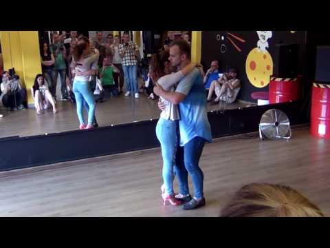 Bruno & Catarina - kizomba tarracho style demo - workshops with Bruno & Catarina,10.06.2017