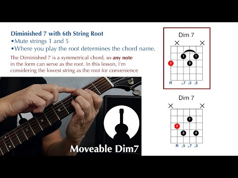 Diminished 7 Chords for Guitar