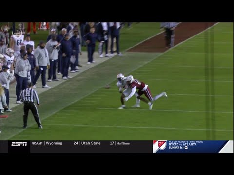 2021 USC vs Auburn - Carlins Platel Pass Deflection