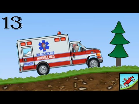 Hill Climb Racing Gameplay Walkthrough Part 13 - Ambulance    ( Android / iOS )