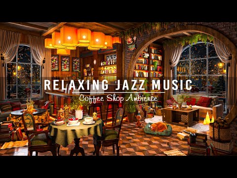 Soothing Jazz Instrumental Music for Work,Study,Focus ☕ Cozy Coffee Shop Ambience & Soft Jazz Music