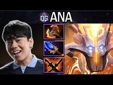 OG.ANA SMURF JUGGERNAUT WITH BATTLEFURY-AGHANIMS - DOTA 2 PRO GAMEPLAY