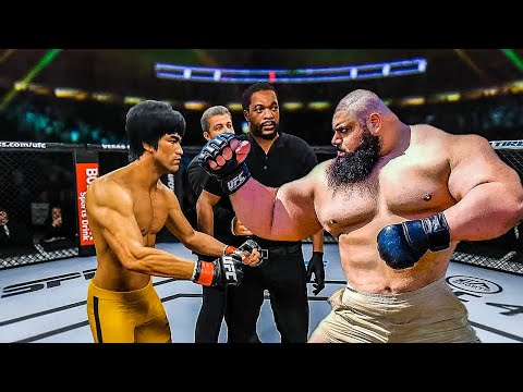 BRUCE LEE VS IRANIAN HULK | UFC 4 BRUTAL FIGHT | UFC 4 | UFC 4 2022 | EA SPORTS UFC 4
