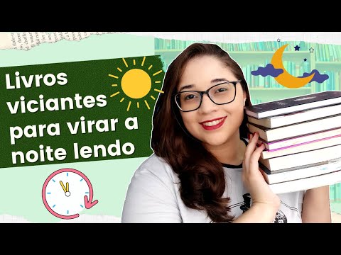 LIVROS VICIANTES PARA VIRAR A NOITE LENDO ???? | Biblioteca da R