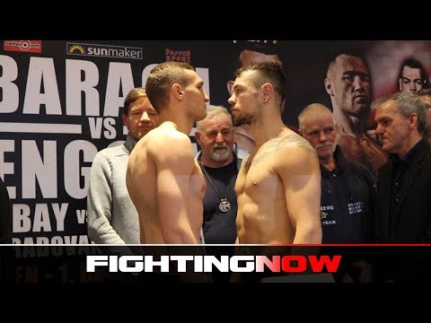 DENIS RADOVAN VS RONNY MITTAG WEIGH IN & FACE OFF