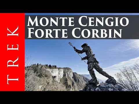 Monte Cengio und Forte Corbin