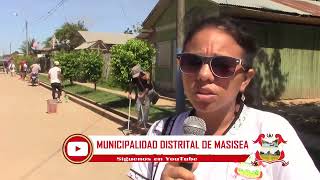 MUNICIALIDAD DE MASISEA REALIZA LIMPIEZA DE CUNETAS Y CALLES PARA PREVENIR ENFERMEDADES TROPICALES