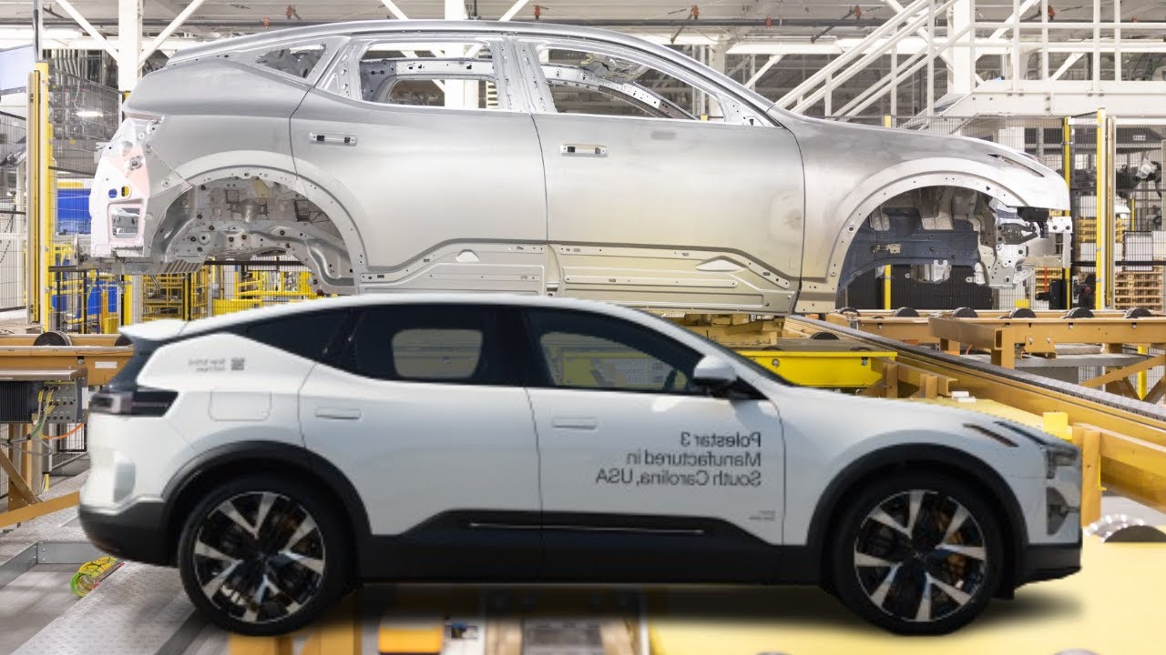 Production of Polestar 3 starts in South Carolina USA