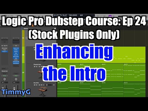 Logic Pro Dubstep Course (Stock Plugins Only) – Ep. 24: Adding More Automation Layers to the Intro