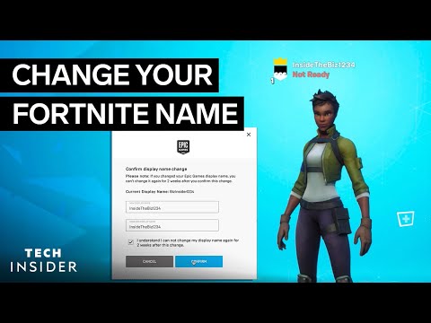How To Change Your Fortnite Name