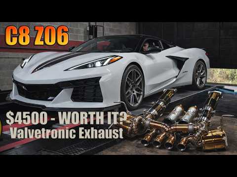 We Installed a $4,500 Exhaust on a C8 Z06 — Dyno Results Shocked Us