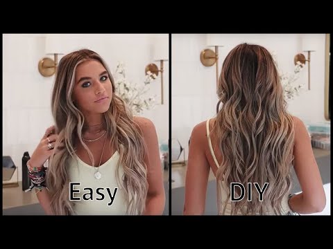 Quick And Easy Beachy Waves! | Hair By Chrissy