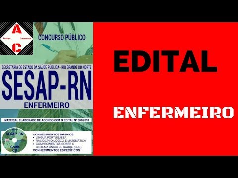 Apostila Concurso SESAP-RN 2018 - Enfermeiro