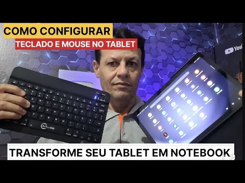 How to Configure Keyboard and Mouse on Tablet and Smartphone / Turn Your Tablet into a Notebook