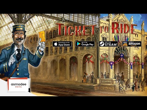 Ticket To Ride (Digital Game) - English Trailer thumbnail