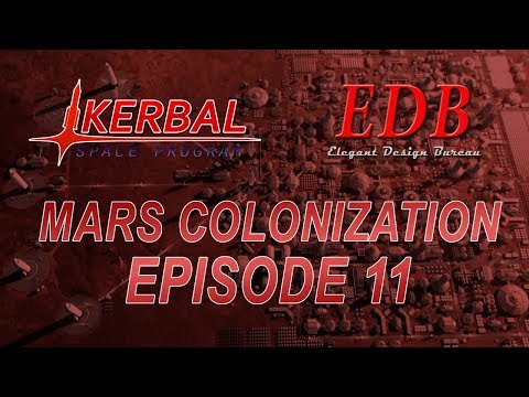 KSP 1.6.1 RO and Kerbalism - Mars Colonization 011 - Higher Orbit
