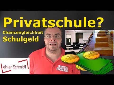 Private school vs. public school! Is a private school better? | Lehrerschmidt
