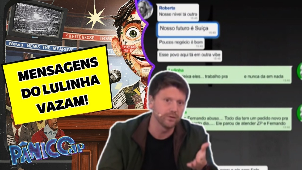 RESENHA ZU E ZUZU: LULINHA E AS MENSAGENS VAZADAS PELA PF! "NOSSO FUTURO É A SUÍÇA"?
