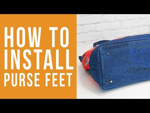 How to Install Purse Feet