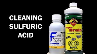 Purifying Sulfuric Acid Drain Cleaner