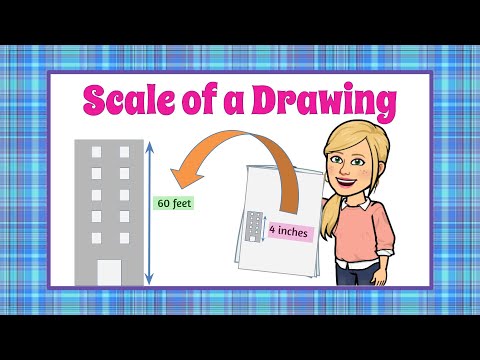 Scale RATIO of a Drawing | 7.RP.A.1 💚💙
