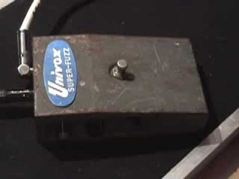 Vintage Univox Super Fuzz pedal demo SUPERFUZZ !
