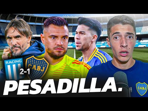 DESESPERANTE. Racing 2 - Boca 1 - Análisis en Caliente - Liga Argentina Fecha 14 - Toto Bordieri