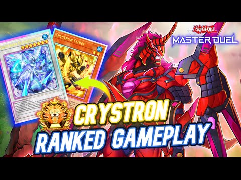 CRYSTRON Gameplay: Kashtira Engine In Master Rank + Combos!! [Yu-Gi-Oh! Master Duel]