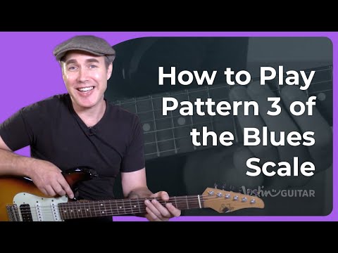 How to Play Pattern 3 of the Minor Pentatonic Scale - Blues Guitar