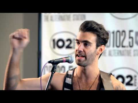 American Authors Live Music & Interview in the CD102.5 Big Room