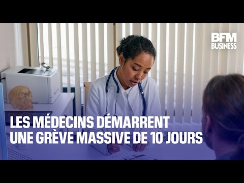 Les médecins démarrent une grève massive de 10 jours