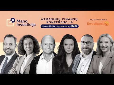 Konferencija „Mano investicija“ 2026. Pirma diena