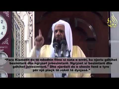 Rrugëdalja prej fitneve Hatibi Shamit Salih bin Taha ebu Islam