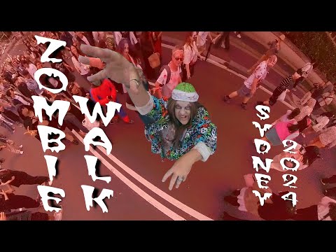 Zombie Walk Sydney 2024 (Insta360 x4)