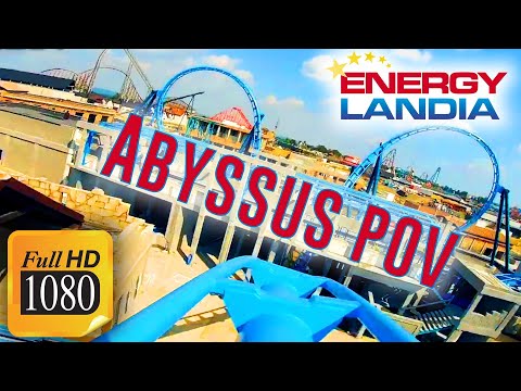 Abyssus Double Launch Coaster (HD) POV - Energylandia 2021