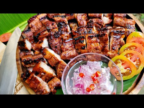 Inihaw na Liempo Recipe (Grilled Pork Belly)